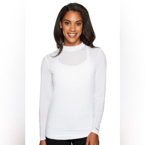 Jamie Sadock White Long Sleeve Top